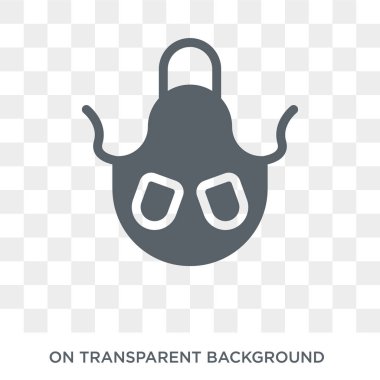Apron icon. Apron design concept from  collection. Simple element vector illustration on transparent background.