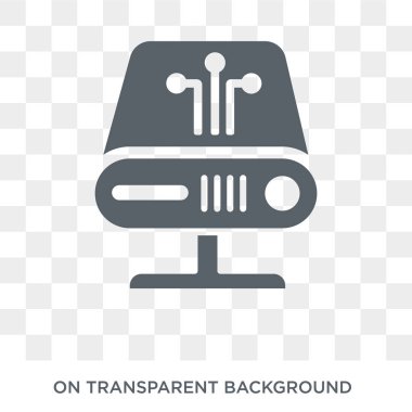 Web ağ geçidi simgesi. Internet güvenlik ve ağ koleksiyonundan şeffaf arka plan trendy düz vektör web ağ geçidi simgesi. Web ve mobil için dolu kaliteli web ağ geçidi sembolü kullanın