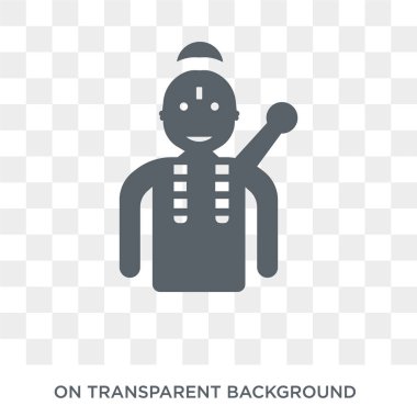 Indra simgesi. Hindistan koleksiyonundan şeffaf arka plan trendy düz vektör Indra simgesi. Indra simge kullanımı web ve mobil için yüksek kaliteli dolu