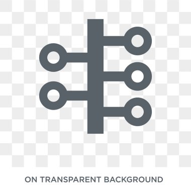 Zaman çizelgesi simgesi. Zaman çizelgesi tasarım konsepti saat managemnet koleksiyonundan. Basit öğe vektör çizim şeffaf arka plan üzerinde.