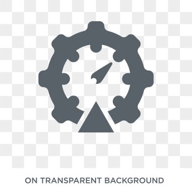 Dengeli karne simgesi. Time managemnet koleksiyonundan dengeli karne tasarım konsepti. Saydam arka planda basit eleman vektör çizimi.