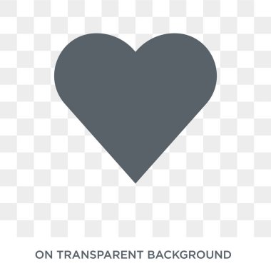 Kalp için Sevgililer simge siyah. Trendy düz vektör kalp siyah insan vücut parçaları koleksiyonundan şeffaf arka plan simgesine Sevgililer için. Yüksek kaliteli Kalp Sevgililer simgesi siyah dolu