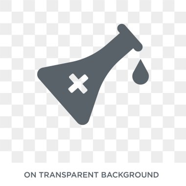 Tıbbi madde simgesi. Trendy düz vektör tıbbi madde simgesi sağlık ve tıp koleksiyonundan şeffaf arka plan. Yüksek kaliteli tıbbi madde simge kullanımı web ve mobil için dolu