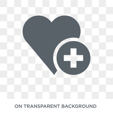 Sağlık simgesi. Sağlık ve tıp koleksiyonundan şeffaf arka plan trendy düz vektör sağlık simgesi. Yüksek kaliteli sağlık simge kullanımı web ve mobil için dolu