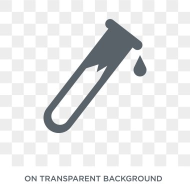 Kan simgesi. Sağlık ve tıp koleksiyonundan şeffaf arka plan trendy düz vektör kan simgesi. Kan simge kullanımı web ve mobil için yüksek kaliteli dolu