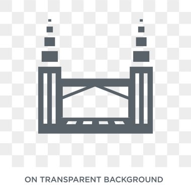 Petronas kuleleri simgesi. Trendy düz vektör Petronas kuleleri mimarisi ve seyahat koleksiyonundan şeffaf arka plan üstünde kutsal kişilerin resmi. Petronas kuleleri simge kullanımı web ve mobil için yüksek kaliteli dolu