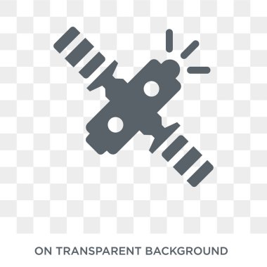 Big Satellite icon. Trendy flat vector Big Satellite icon on transparent background from hardware collection. High quality filled Big Satellite symbol use for web and mobile