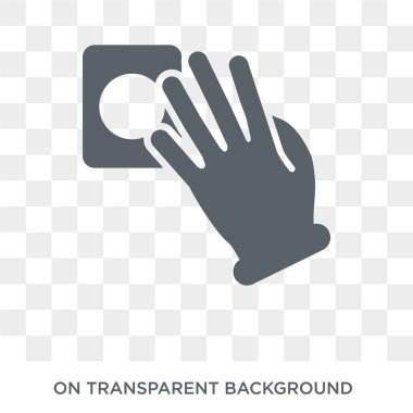 Dört parmak simgesi ile dokunun. El ve guestures koleksiyonundan saydam arka plan üzerinde dört parmak simgesi ile Trendy düz vektör Touch. Yüksek kaliteli dolgulu Touch için dört parmak sembolü kullanımı ile