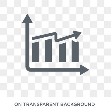iş performansı simgesi. Genel koleksiyondan saydam arka plan üzerinde trendy düz vektör iş performansı simgesi. Web ve mobil cihazlar için yüksek kaliteli dolu iş performansı sembolü kullanımı