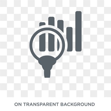 trend icon. Trendy flat vector trend icon on transparent background from General collection. High quality filled trend symbol use for web and mobile