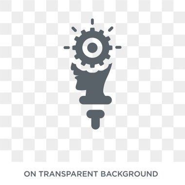 gerçekleşme simgesi. Trendy düz vektör genel koleksiyonundan şeffaf arka plan üstünde kutsal kişilerin resmi gerçekleştirilmesi. Yüksek kaliteli dolu gerçekleşme simge kullanımı için web ve hareket eden