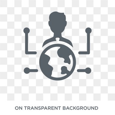 dış kaynak simgesi. Trendy düz vektör genel koleksiyonundan şeffaf arka plan üstünde kutsal kişilerin resmi dış kaynak. Yüksek kaliteli dolu dış kaynak simge kullanımı için web ve hareket eden