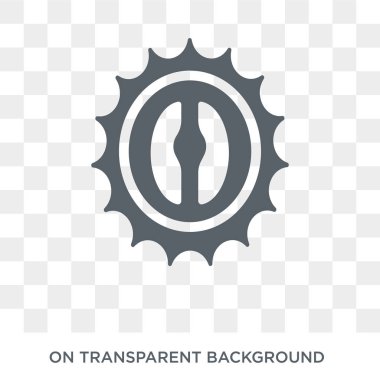 Durian simgesi. Meyve ve sebze koleksiyonundan Durian tasarım konsepti. Basit öğe vektör çizim şeffaf arka plan üzerinde.