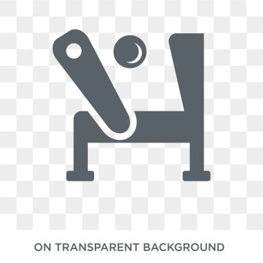 Langırt simgesi. Langırt tasarım konsepti eğlence koleksiyonundan. Basit öğe vektör çizim şeffaf arka plan üzerinde.