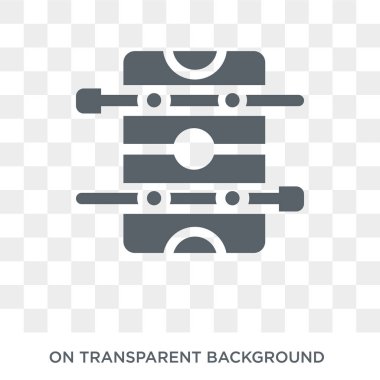 Langırt simgesi. Langırt tasarım konsepti Arcade koleksiyonundan. Basit öğe vektör çizim şeffaf arka plan üzerinde.