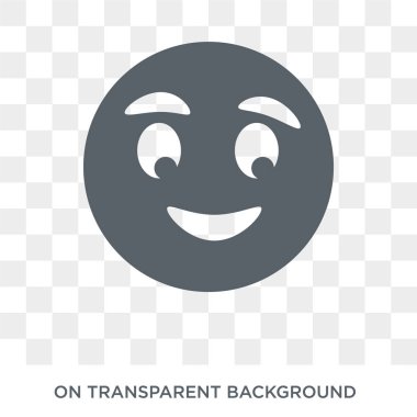 Mahcup emoji simgesi. Mahcup emoji tasarım konsepti Emoji koleksiyonundan. Basit öğe vektör çizim şeffaf arka plan üzerinde.