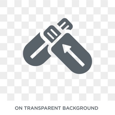 Pendrive simgesi. Trendy düz vektör elektronik cihazlar koleksiyonundan şeffaf arka plan üstünde kutsal kişilerin resmi Pendrive. Yüksek kaliteli Pendrive simge kullanımı web ve mobil için dolu