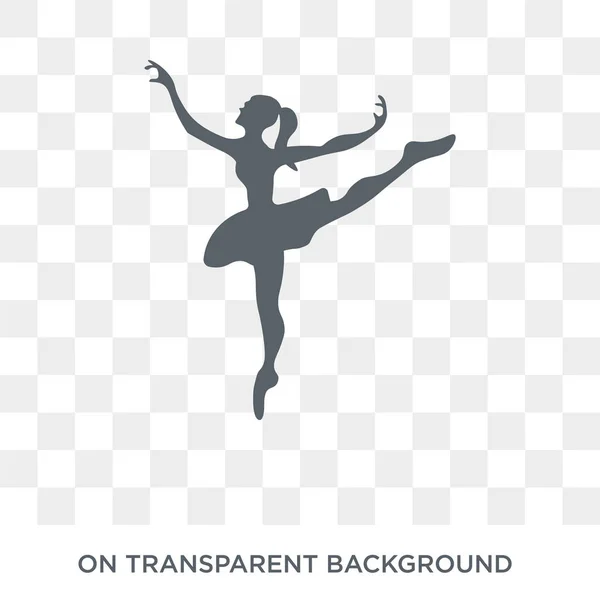 Ballet Pictogram Het Ontwerpconcept Van Ballet Uit Museumcollectie Eenvoudig Element — Stockvector