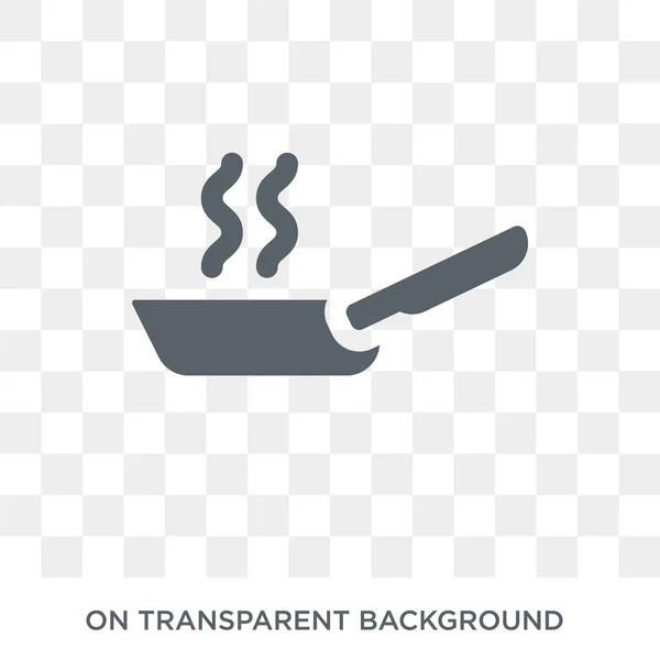 Frying Pan Icon Frying Pan Design Concept Collection Simple Element — Stockvector