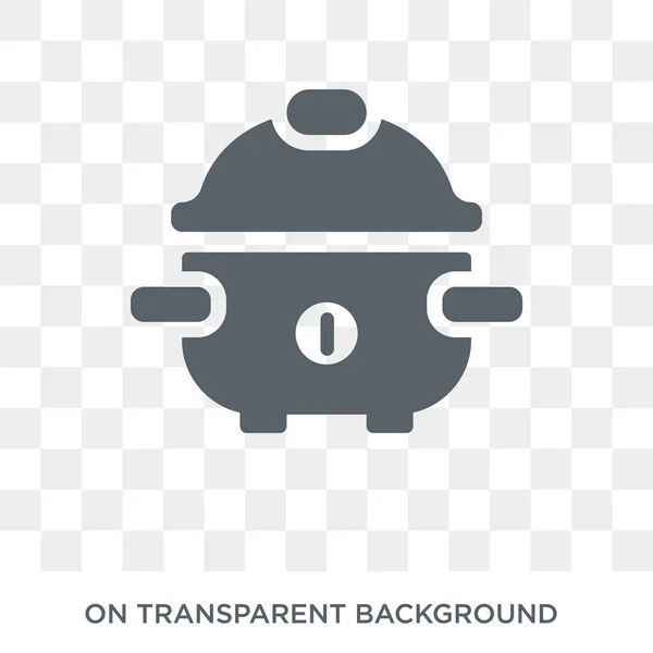 Crock Pot Pictogram Het Ontwerpconcept Van Crock Pot Uit Elektronische — Stockvector