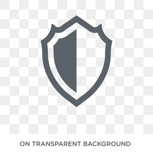 Icono Protección Icono Protección Vector Plano Moda Sobre Fondo Transparente — Vector de stock