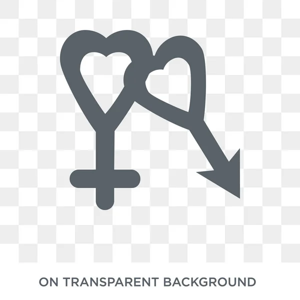 Male And Female Gender Symbols Icon Trendy Flat Vector Male And Female Gender Symbols Icon On Transparent Background From Human Body Parts Collection High Quality Filled Male And Female Gender Stock