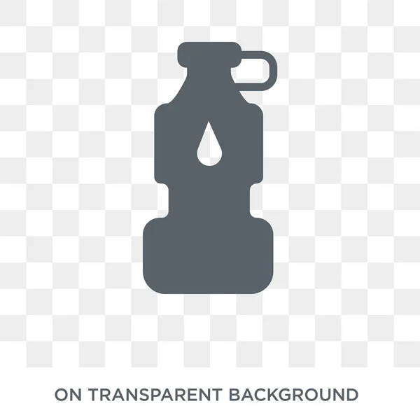 Hydratation Symbol Trendiges Flaches Vektor Hydratationssymbol Auf Transparentem Hintergrund Aus — Stockvektor
