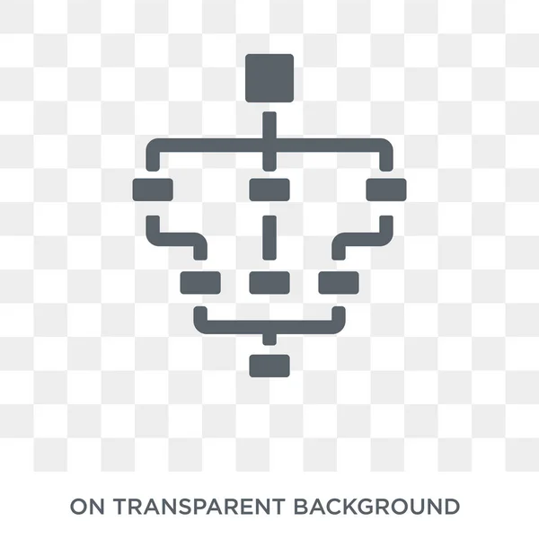 Het Platform Informatiepictogram Trendy Platte Vector Het Platform Informatiepictogram Transparante — Stockvector
