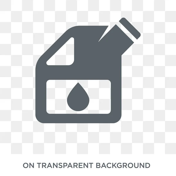 Icono Del Aceite Del Motor Icono Aceite Motor Vector Plano — Archivo Imágenes Vectoriales