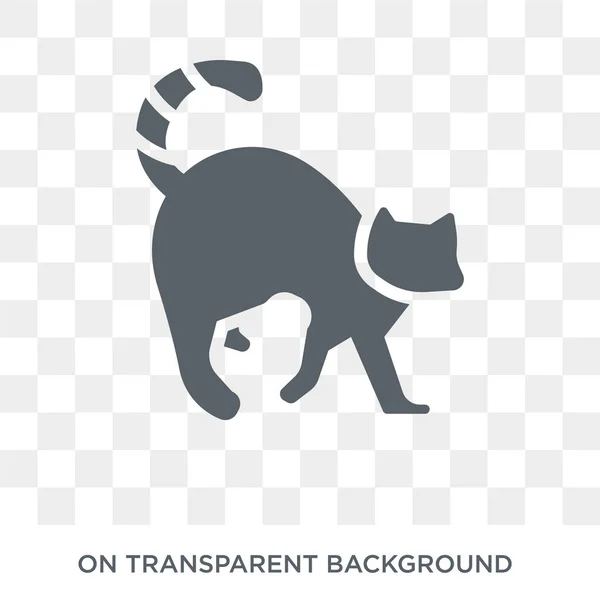 Icono Lemur Moderno Icono Lemur Vector Plano Sobre Fondo Transparente — Vector de stock