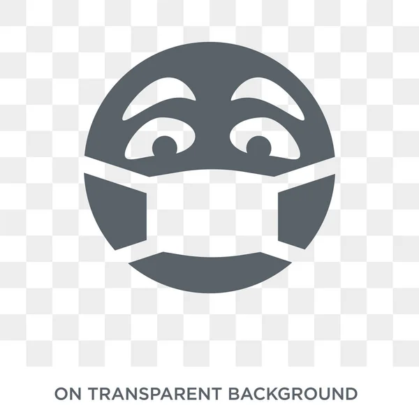 Sick Emoji Icon Sick Emoji Design Concept Emoji Collection Simple — Stock Vector