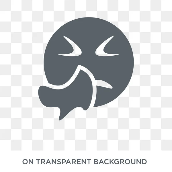Icône Émoji Éternuante Concept Design Emoji Éternuant Collection Emoji Illustration — Image vectorielle