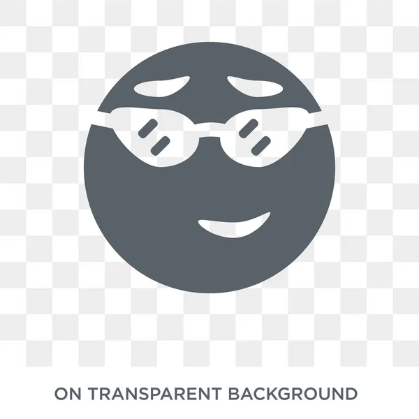 Icône Emoji Cool Concept Design Emoji Cool Collection Emoji Illustration — Image vectorielle