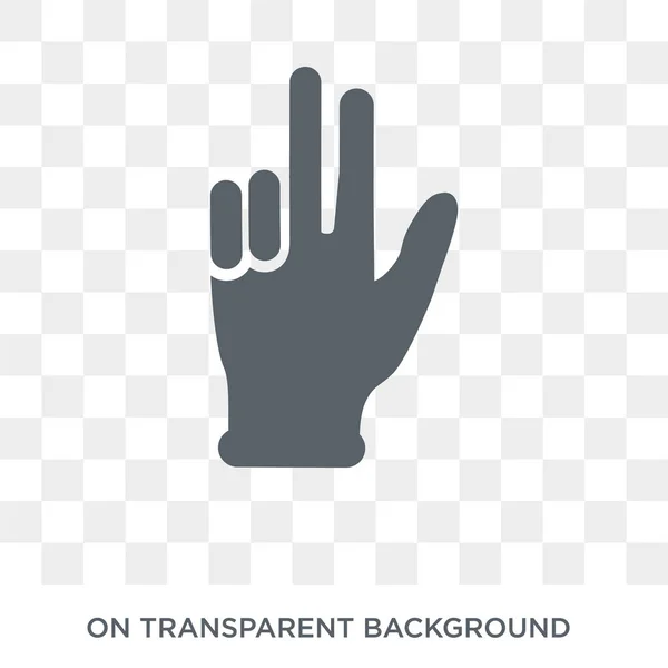 Number Four Four Finger Icon Trendy Flat Vector Number Four Royalty Free Stock Illustrations