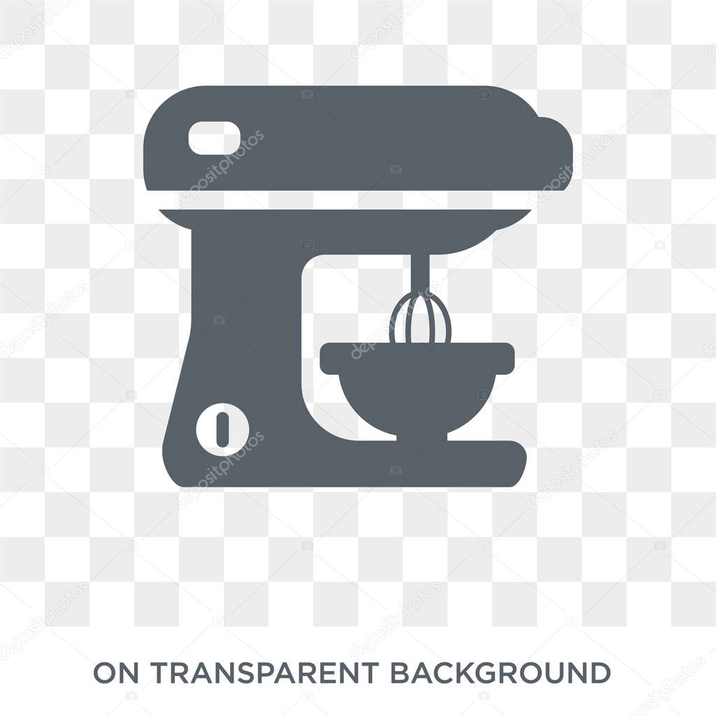Mixer icon. Mixer design concept from  collection. Simple element vector illustration on transparent background.