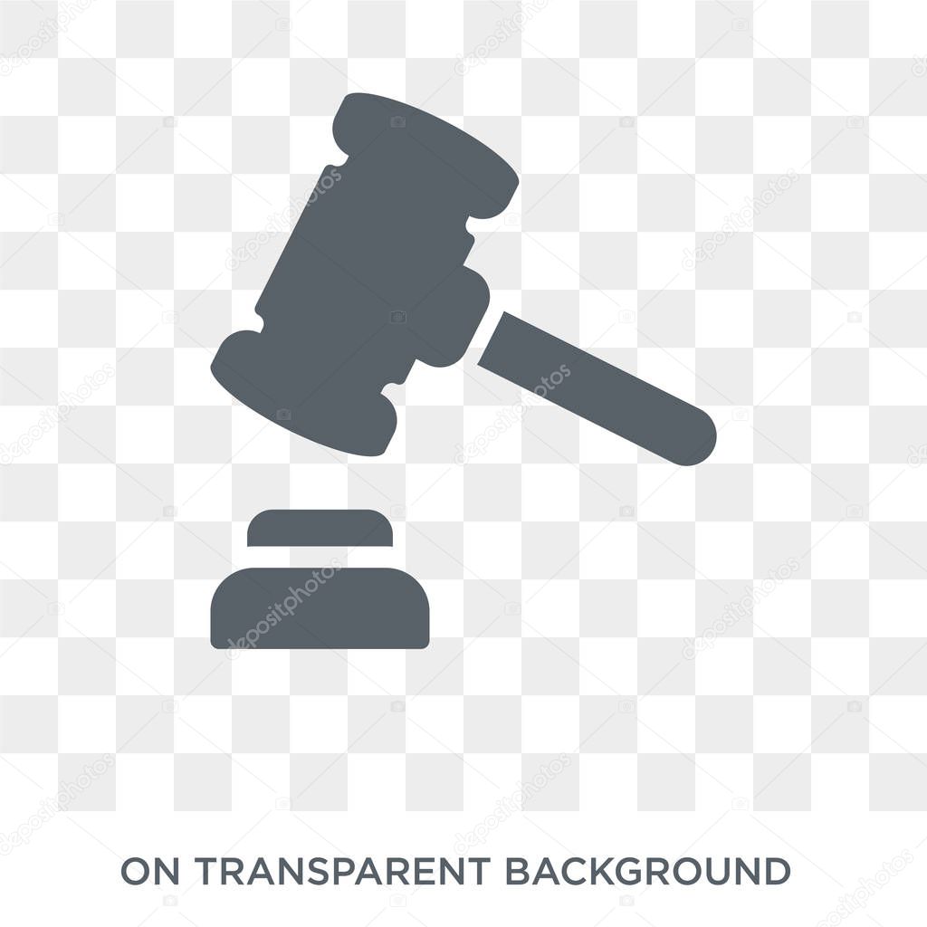 legal expenses icon. Trendy flat vector legal expenses icon on transparent background from Insurance collection. High quality filled legal expenses symbol use for web and mobile