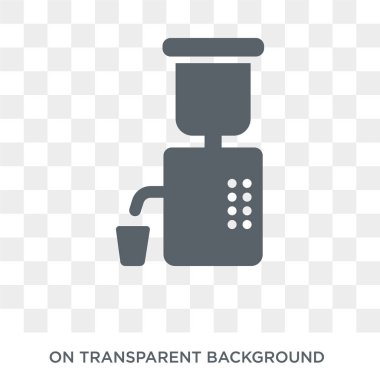 Cold-pressed juicer icon. Cold-pressed juicer design concept from Electronic devices collection. Simple element vector illustration on transparent background.