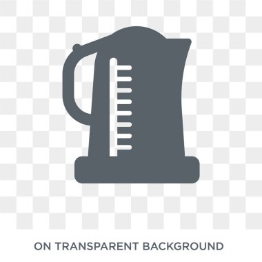 Blender simgesi. Blender tasarım konsepti elektronik cihazlar koleksiyonundan. Basit öğe vektör çizim şeffaf arka plan üzerinde.