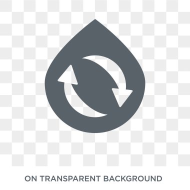 Su simge kaydetmek. Su tasarım konsepti ekoloji koleksiyonundan kaydedin. Basit öğe vektör çizim şeffaf arka plan üzerinde.