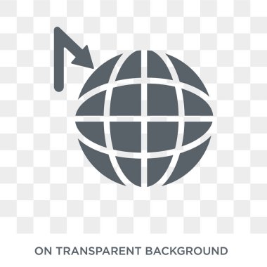 Sera etkisi simgesi. Sera etkisi tasarım konsepti ekoloji koleksiyonundan. Basit öğe vektör çizim şeffaf arka plan üzerinde.