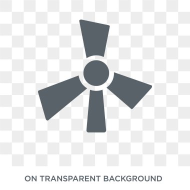 eco Turbine icon. eco Turbine design concept from Ecology collection. Simple element vector illustration on transparent background.