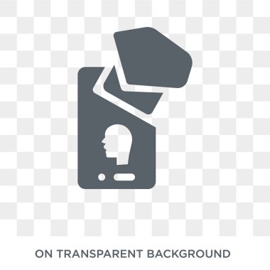 Bilgi simgesi. E-öğrenme ve eğitim koleksiyonundan şeffaf arka plan trendy düz vektör Bilgi simgesi. Web ve mobil cihazlar için yüksek kaliteli bilgi sembolü kullanımı