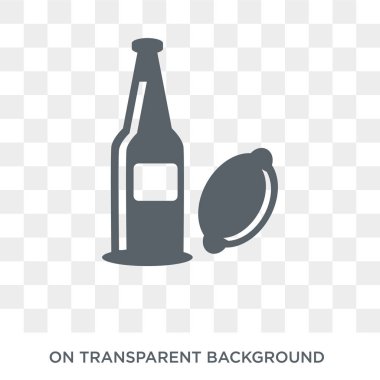 Kireç Rickey içki simgesi. Kireç Rickey içki tasarım konsepti içecekler koleksiyonundan. Basit öğe vektör çizim şeffaf arka plan üzerinde.