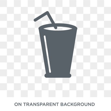 Caipiroska simgesi. Caipiroska tasarım konsepti içecekler koleksiyonundan. Basit öğe vektör çizim şeffaf arka plan üzerinde.