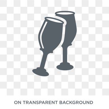 Pisco ekşi simgesi. Pisco ekşi tasarım konsepti içecekler koleksiyonundan. Basit öğe vektör çizim şeffaf arka plan üzerinde.