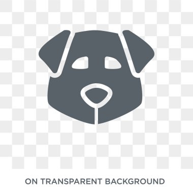 Norfolk Terrier köpek simgesi. Trendy düz vektör Norfolk Terrier köpek köpekler koleksiyonundan şeffaf arka plan simgesi. Norfolk Terrier köpek simge kullanımı web ve mobil için yüksek kaliteli dolu