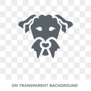 İrlandalı Terrier köpek simgesi. Trendy düz vektör İrlandalı Terrier köpek köpekler koleksiyonundan şeffaf arka plan simgesi. İrlandalı Terrier köpek simge kullanımı web ve mobil için yüksek kaliteli dolu