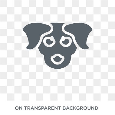 Hovawart köpek simgesi. Trendy düz vektör Hovawart köpek köpekler koleksiyonundan şeffaf arka plan simgesi. Hovawart köpek simge kullanımı web ve mobil için yüksek kaliteli dolu