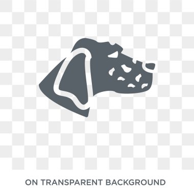 English Setters dog icon. Trendy flat vector English Setters dog icon on transparent background from dogs collection. High quality filled English Setters dog symbol use for web and mobile