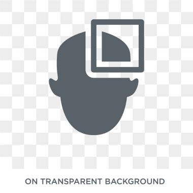 Migraine icon. Trendy flat vector Migraine icon on transparent background from Diseases   collection. High quality filled Migraine symbol use for web and mobile